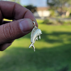 10K, 14K or 18K Gold Mahi-mahi Pendant