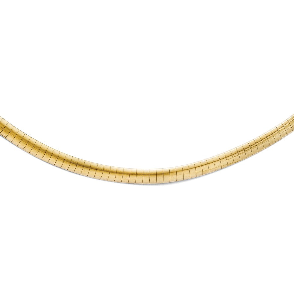 10K Two-Tone Gold Supreme Reversible Omega Chain