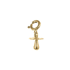 14K or 18K Gold 3D Pacifier Pendant