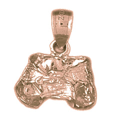 14K or 18K Gold 3D Diaper Pendant