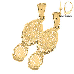 14K or 18K Gold Jewelers Loop Earrings
