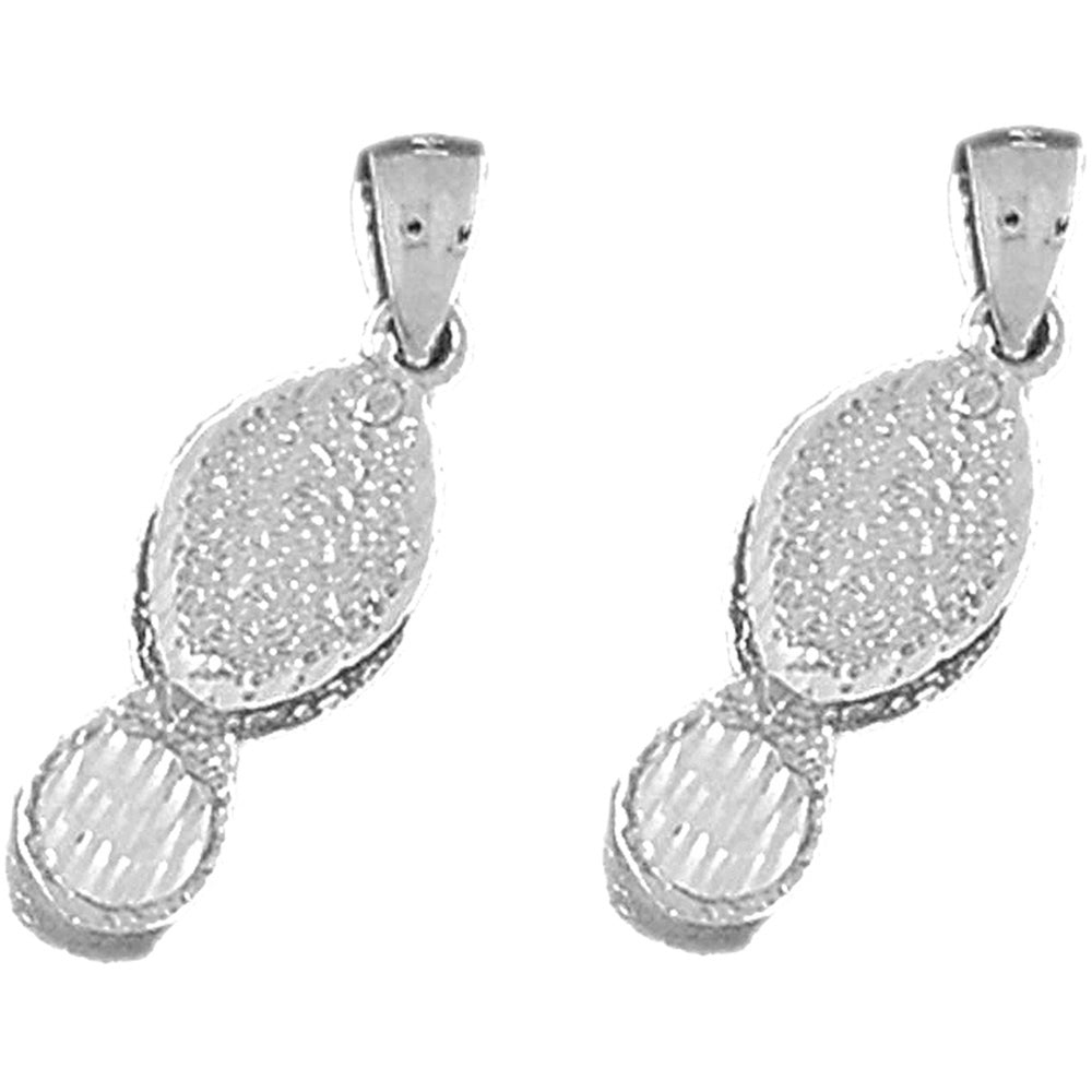 Sterling Silver 22mm Jewelers Loop Earrings