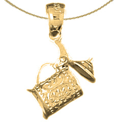 14K or 18K Gold 3D Beer Mug Pendant