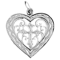 14K or 18K Gold Heart Pendant