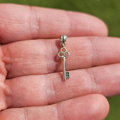 14K or 18K Gold Key Pendant