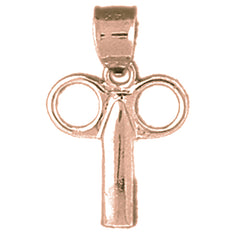 14K or 18K Gold Key Pendant