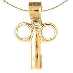 14K or 18K Gold Key Pendant