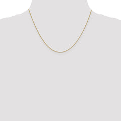 14K Yellow Gold .8mm Loose Rope Chain
