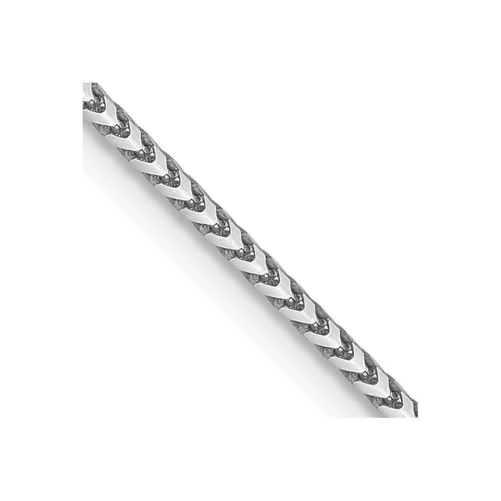 14K White Gold 1.1mm Franco Chain