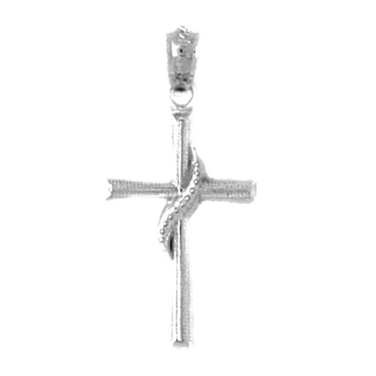 14K or 18K Gold Methodist Cross Pendant