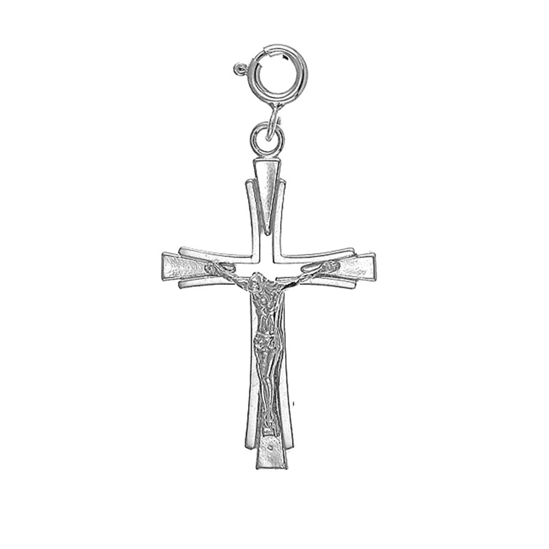 10K, 14K or 18K Gold Latin Crucifix Pendant