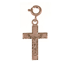 14K or 18K Gold Latin Crucifix Pendant