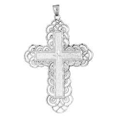 10K, 14K or 18K Gold Latin Cross Pendant