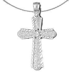 10K, 14K or 18K Gold Latin Cross Pendant