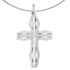 14K or 18K Gold Cross Pendant