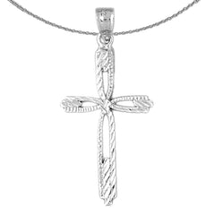 14K or 18K Gold Cross Pendant