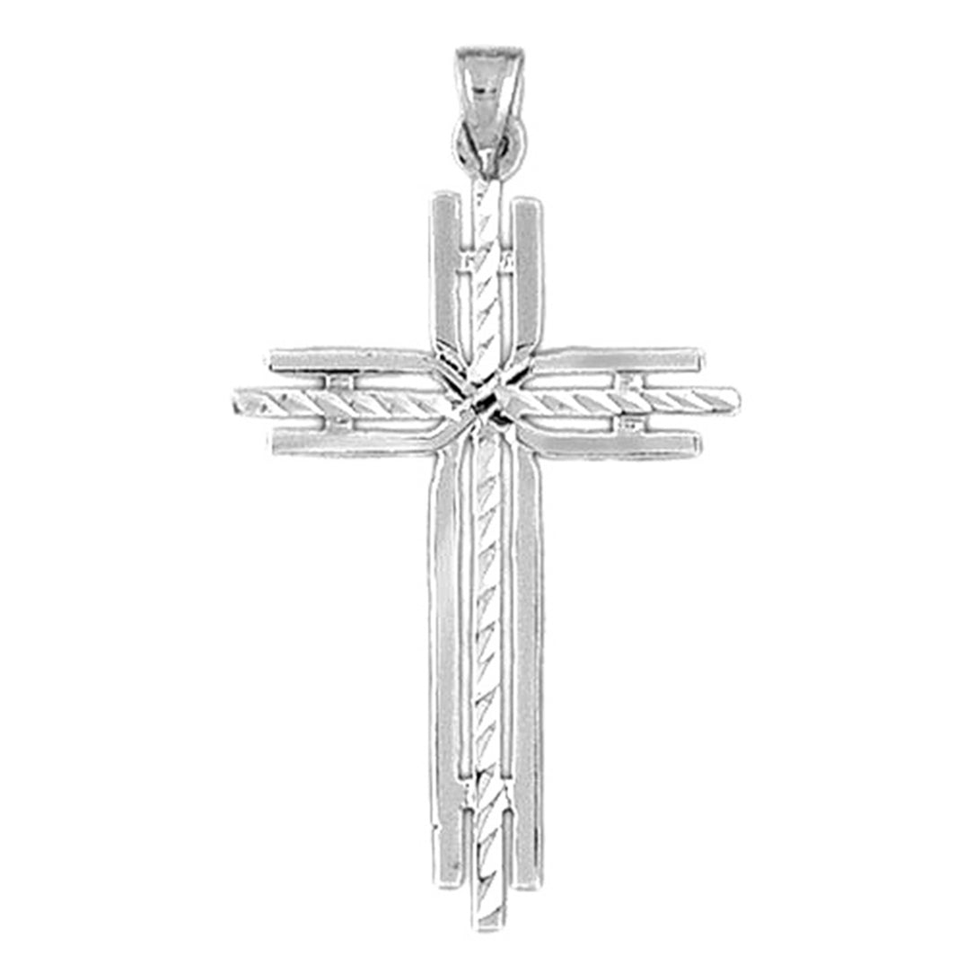 14K or 18K Gold Cross Pendant