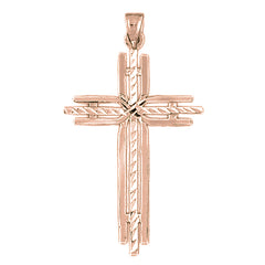 14K or 18K Gold Cross Pendant