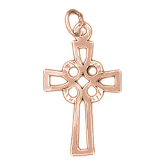 14K or 18K Gold Cross Pendant