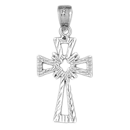 14K or 18K Gold Celtic Cross Pendant