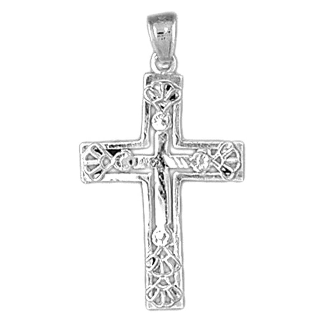 14K or 18K Gold Cross Pendant