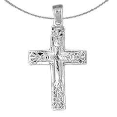 14K or 18K Gold Cross Pendant