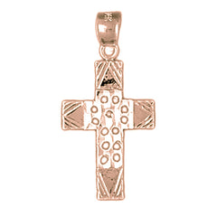 14K or 18K Gold Latin Cross Pendant