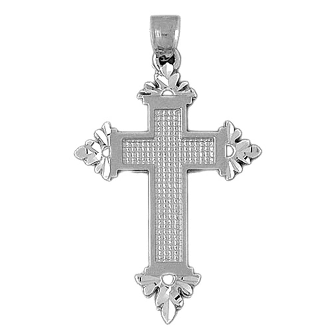 10K, 14K or 18K Gold Latin Cross Pendant