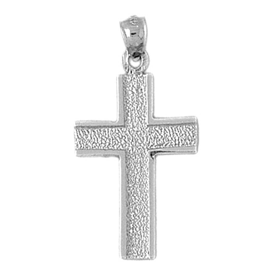 14K or 18K Gold Latin Cross Pendant