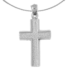 14K or 18K Gold Latin Cross Pendant