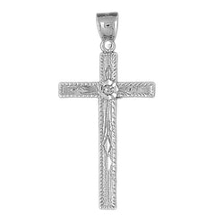 10K, 14K or 18K Gold Latin Cross Pendant