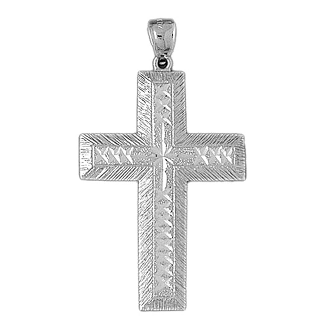 10K, 14K or 18K Gold Latin Cross Pendant