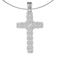 14K or 18K Gold Cross Pendant