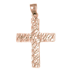 10K, 14K or 18K Gold Latin Cross Pendant