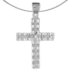 10K, 14K or 18K Gold Latin Cross Pendant