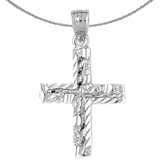 10K, 14K or 18K Gold Latin Cross Pendant