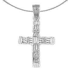 14K or 18K Gold Latin Cross Pendant