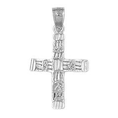 14K or 18K Gold Latin Cross Pendant