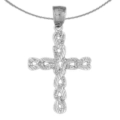 10K, 14K or 18K Gold Latin Cross Pendant