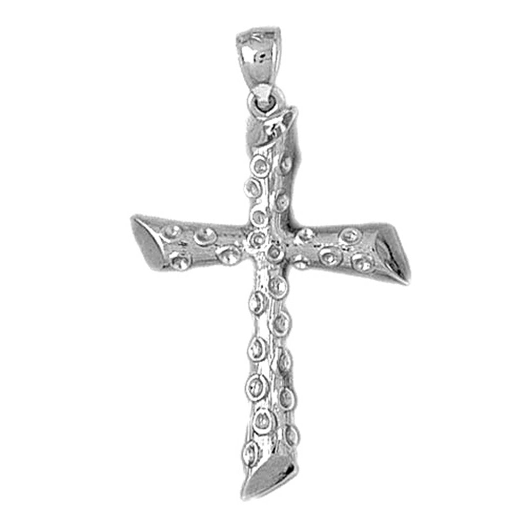 10K, 14K or 18K Gold Latin Cross Pendant