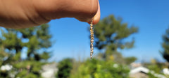 10K, 14K or 18K Gold Nugget Cross Pendant