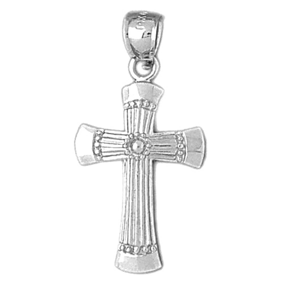 10K, 14K or 18K Gold Latin Cross Pendant