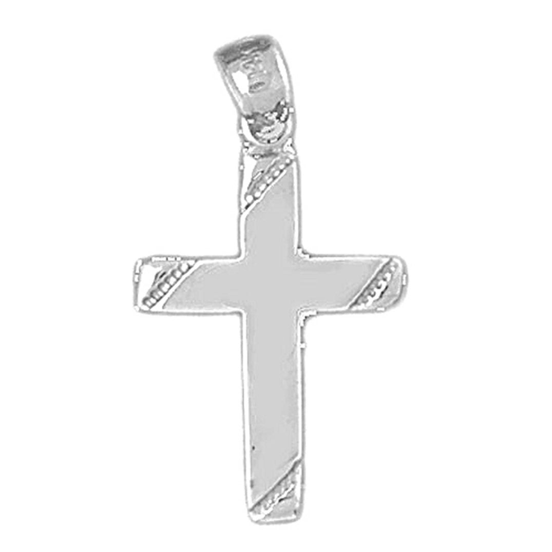 14K or 18K Gold Latin Cross Pendant