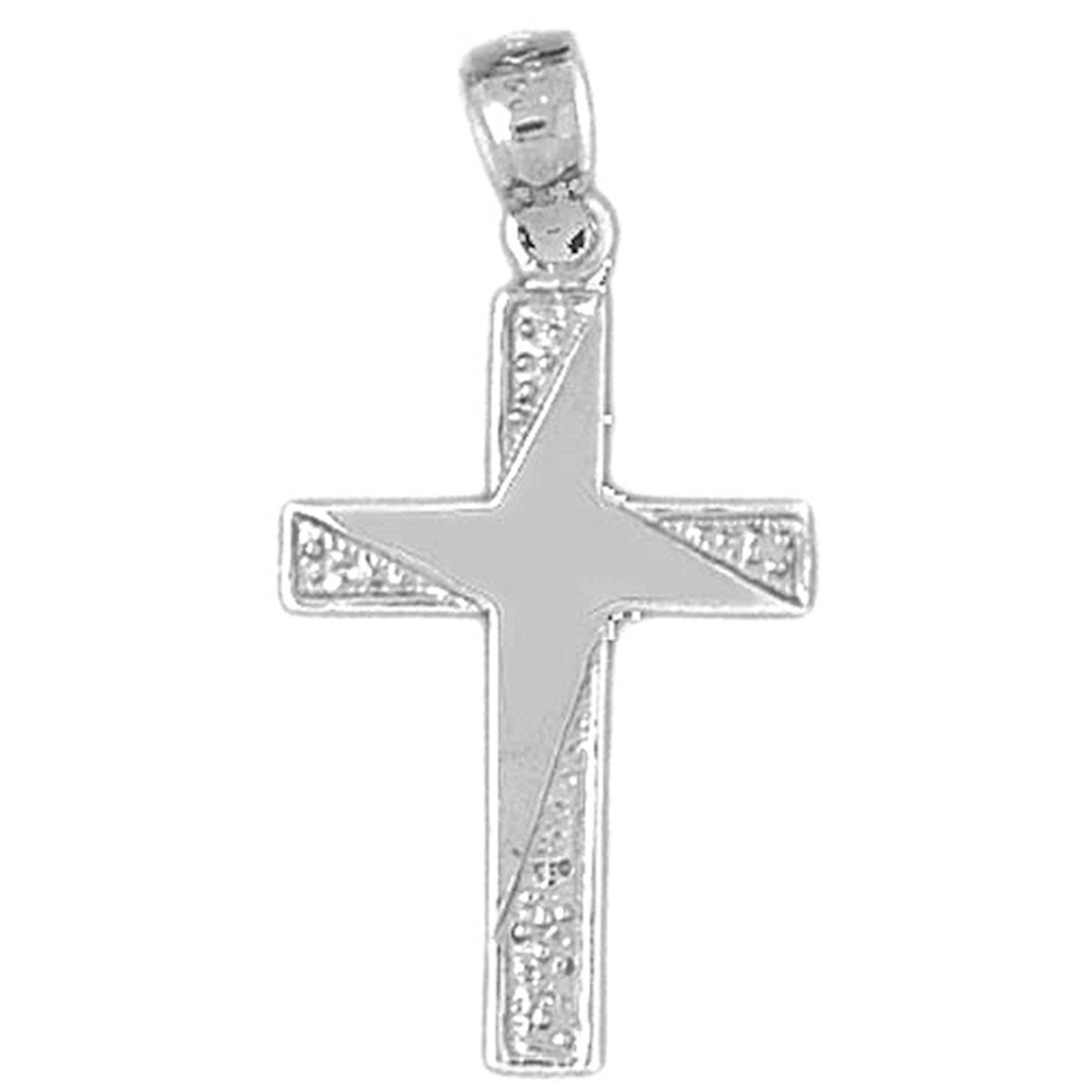 14K or 18K Gold Latin Cross Pendant