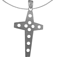 14K or 18K Gold Latin Cross Pendant