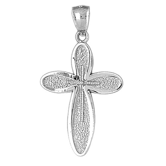 10K, 14K or 18K Gold Latin Cross Pendant