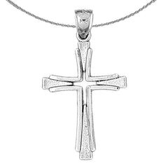 10K, 14K or 18K Gold Latin Cross Pendant