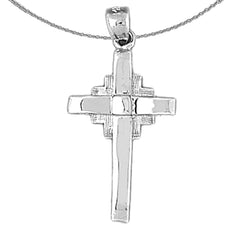 10K, 14K or 18K Gold Latin Cross Pendant