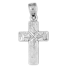 14K or 18K Gold Latin Cross Pendant