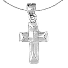 14K or 18K Gold Latin Cross Pendant